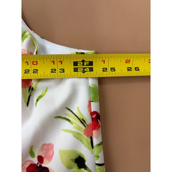 Lot of 3 AGB Dress Women 22W Pink Floral Sleeveless A-Line Party Cottagecore - Picture 10 of 14